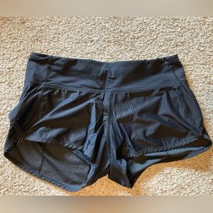Lululemon shorts with perforated design!
